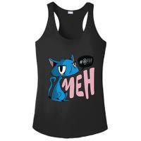Annoyed Cat Meh Ladies PosiCharge Competitor Racerback Tank