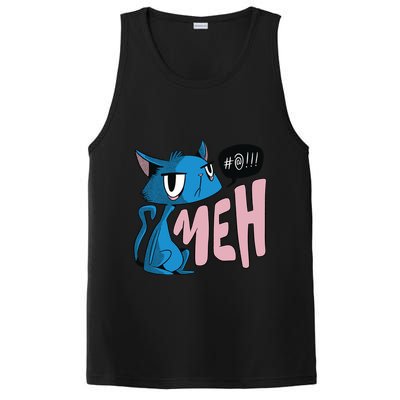 Annoyed Cat Meh PosiCharge Competitor Tank