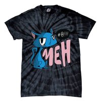 Annoyed Cat Meh Tie-Dye T-Shirt