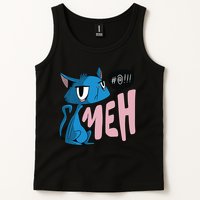 Annoyed Cat Meh Tank Top