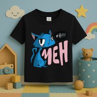 Annoyed Cat Meh Toddler T-Shirt