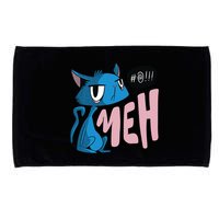 Annoyed Cat Meh Microfiber Hand Towel