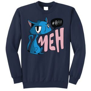 Annoyed Cat Meh Sweatshirt