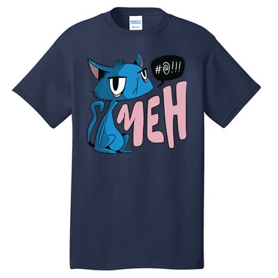 Annoyed Cat Meh Tall T-Shirt