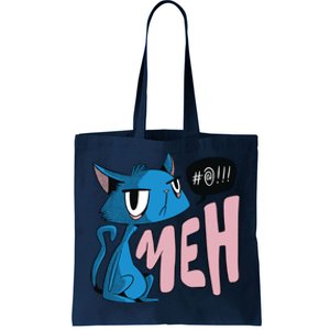 Annoyed Cat Meh Tote Bag