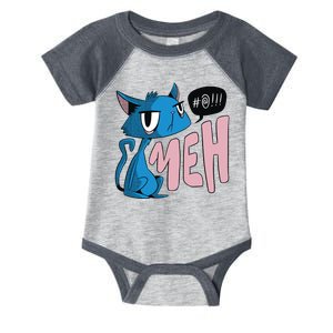 Annoyed Cat Meh Infant Baby Jersey Bodysuit