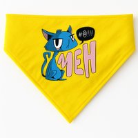 Annoyed Cat Meh USA-Made Doggie Bandana