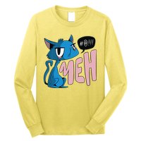Annoyed Cat Meh Long Sleeve Shirt