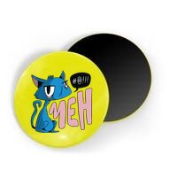Annoyed Cat Meh Magnet