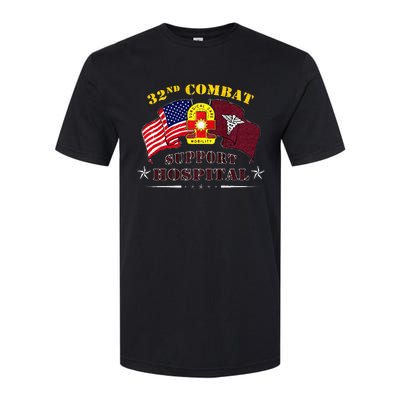 Army Combat Medic 32nd Combat Support Hospital Veteran Softstyle CVC T-Shirt