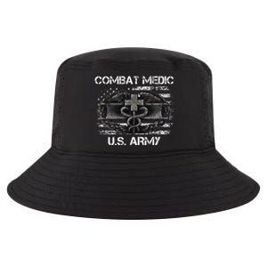 Army Combat Medic Veteran Gift For U.S A.R.M.Y. Cool Comfort Performance Bucket Hat