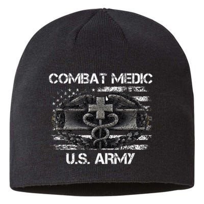 Army Combat Medic Veteran Gift For U.S A.R.M.Y. Sustainable Beanie