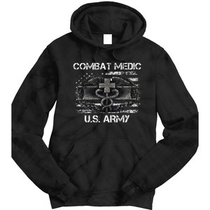 Army Combat Medic Veteran Gift For U.S A.R.M.Y. Tie Dye Hoodie