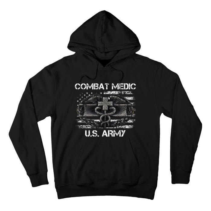 Army Combat Medic Veteran Gift For U.S A.R.M.Y. Tall Hoodie