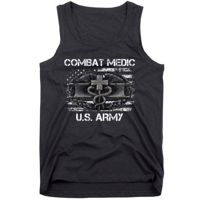 Army Combat Medic Veteran Gift For U.S A.R.M.Y. Tank Top