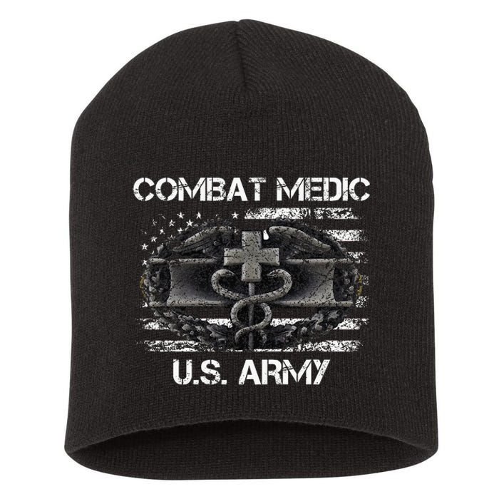 Army Combat Medic Veteran Gift For U.S A.R.M.Y. Short Acrylic Beanie