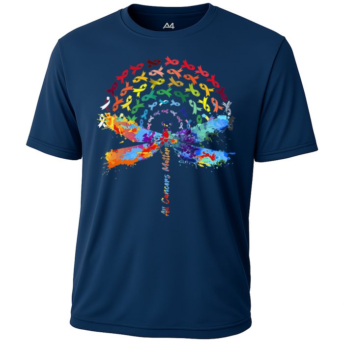 All Cancer Matters Awareness Day Ribbon Quote Performance Shirt