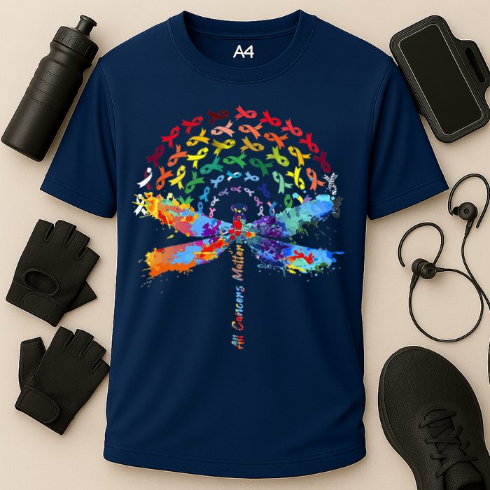 All Cancer Matters Awareness Day Ribbon Quote Performance Shirt