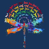 All Cancer Matters Awareness Day Ribbon Quote Performance Shirt