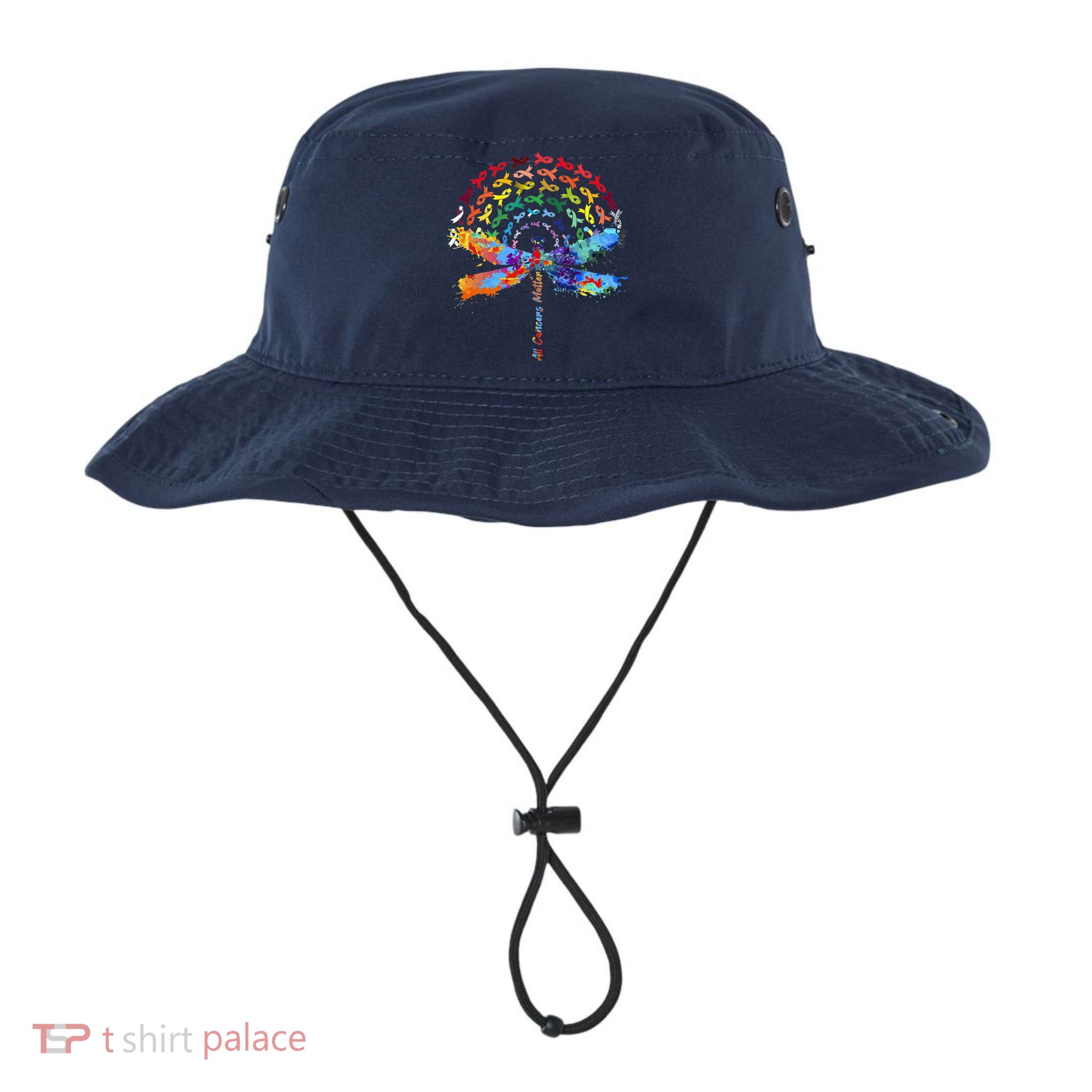 All Cancer Matters Awareness Day Ribbon Quote Bucket Hat