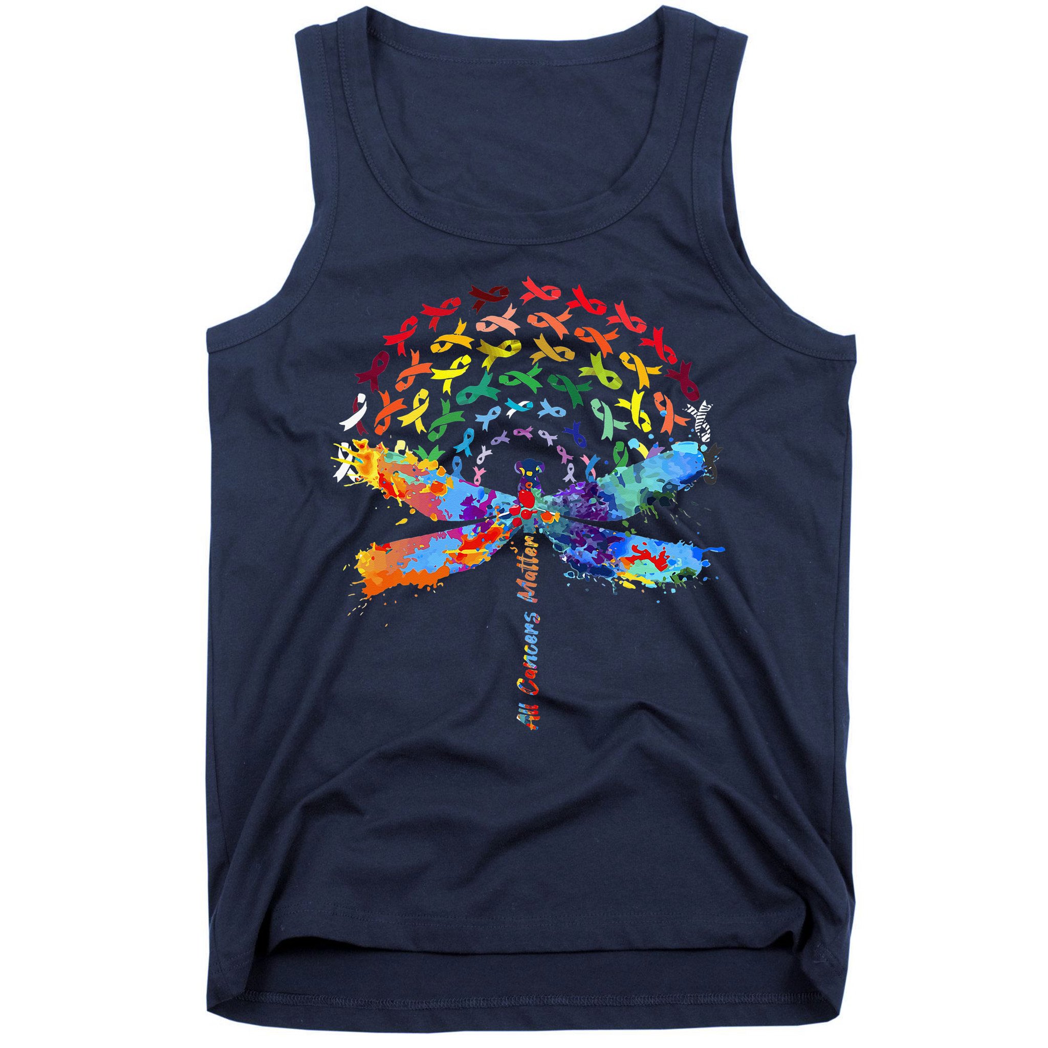 All Cancer Matters Awareness Day Ribbon Quote Tank Top