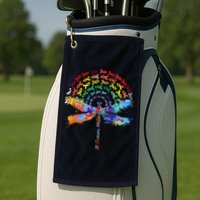 All Cancer Matters Awareness Day Ribbon Quote Golf Towel