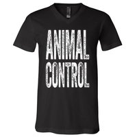 Animal Control  Matching Costume V-Neck T-Shirt