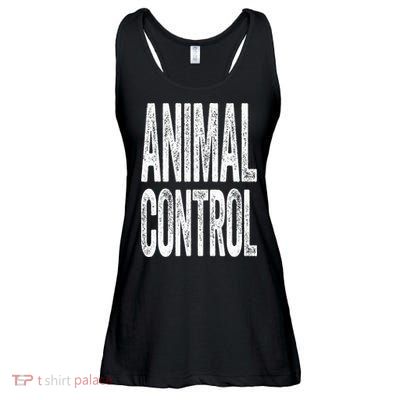 Animal Control  Matching Costume Ladies Essential Flowy Tank