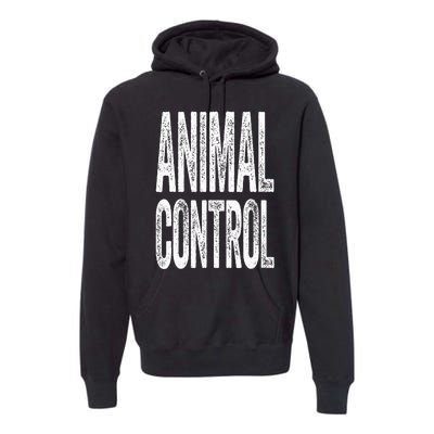 Animal Control  Matching Costume Premium Hoodie