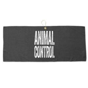 Animal Control  Matching Costume Large Microfiber Waffle Golf Towel