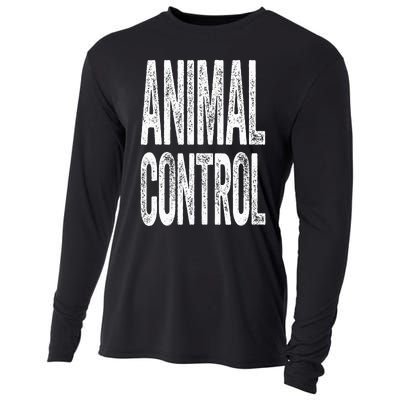 Animal Control  Matching Costume Cooling Performance Long Sleeve Crew