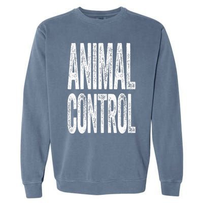 Animal Control  Matching Costume Garment-Dyed Sweatshirt