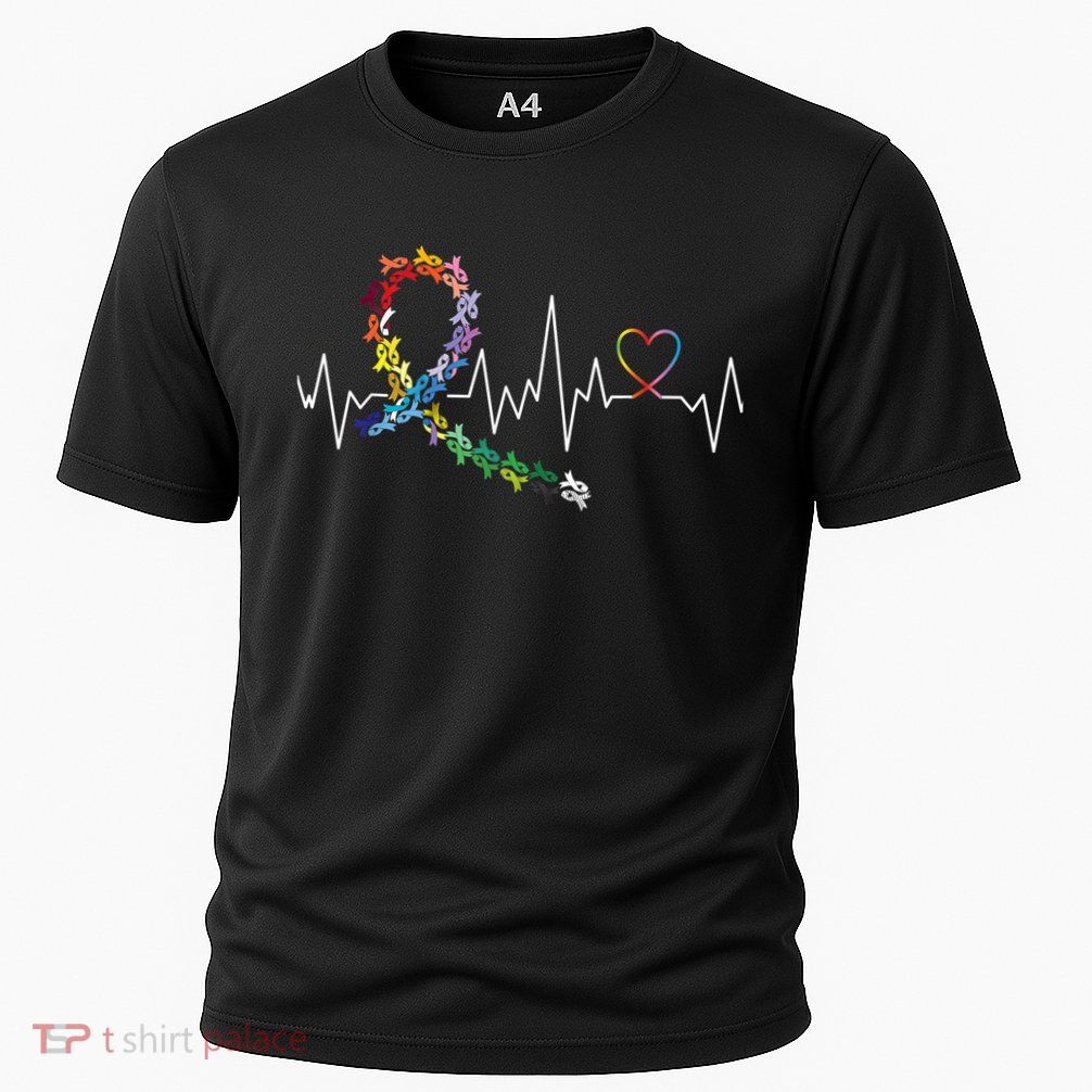 All Cancer Matters Awareness Day Heartbeat Performance Shirt