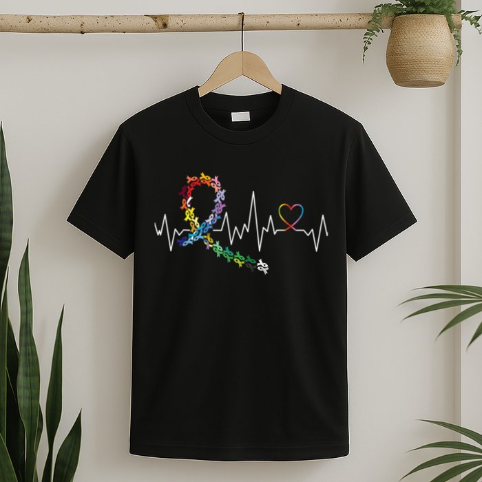 All Cancer Matters Awareness Day Heartbeat T-Shirt