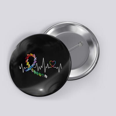 All Cancer Matters Awareness Day Heartbeat Button