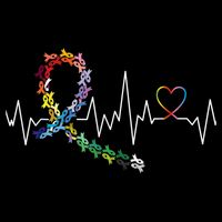 All Cancer Matters Awareness Day Heartbeat Button