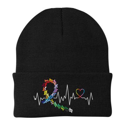 All Cancer Matters Awareness Day Heartbeat Beanie