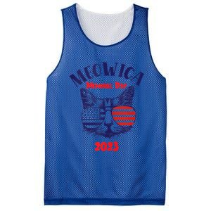 America Cat Memorial Day Design Gift Mesh Reversible Basketball Jersey Tank