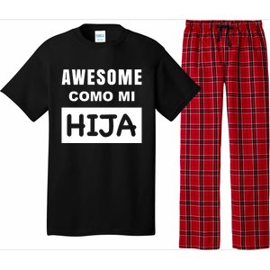 Awesome Como Mi Hija Spanish Speaking Dad Pajama Set