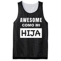 Awesome Como Mi Hija Spanish Speaking Dad Mesh Reversible Basketball Jersey Tank