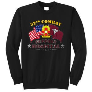 Army Combat Medic 32nd Combat Support Hospital Veteran Sweatshirt