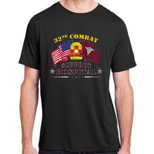 Army Combat Medic 32nd Combat Support Hospital Veteran Adult ChromaSoft Performance T-Shirt