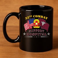 Army Combat Medic 32nd Combat Support Hospital Veteran 11oz C Handle Ceramic Mug