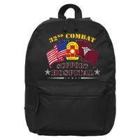 Army Combat Medic 32nd Combat Support Hospital Veteran 16 in Basic Backpack