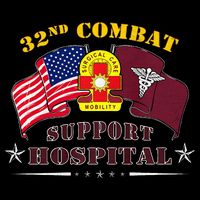 Army Combat Medic 32nd Combat Support Hospital Veteran 16 in Basic Backpack