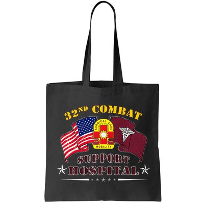 Army Combat Medic 32nd Combat Support Hospital Veteran Bag