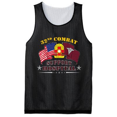 Army Combat Medic 32nd Combat Support Hospital Veteran Mesh Reversible Basketball Jersey Tank