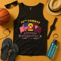 Army Combat Medic 32nd Combat Support Hospital Veteran Tank Top