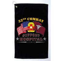Army Combat Medic 32nd Combat Support Hospital Veteran Golf Towel