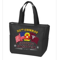 Army Combat Medic 32nd Combat Support Hospital Veteran Zip Tote Bag